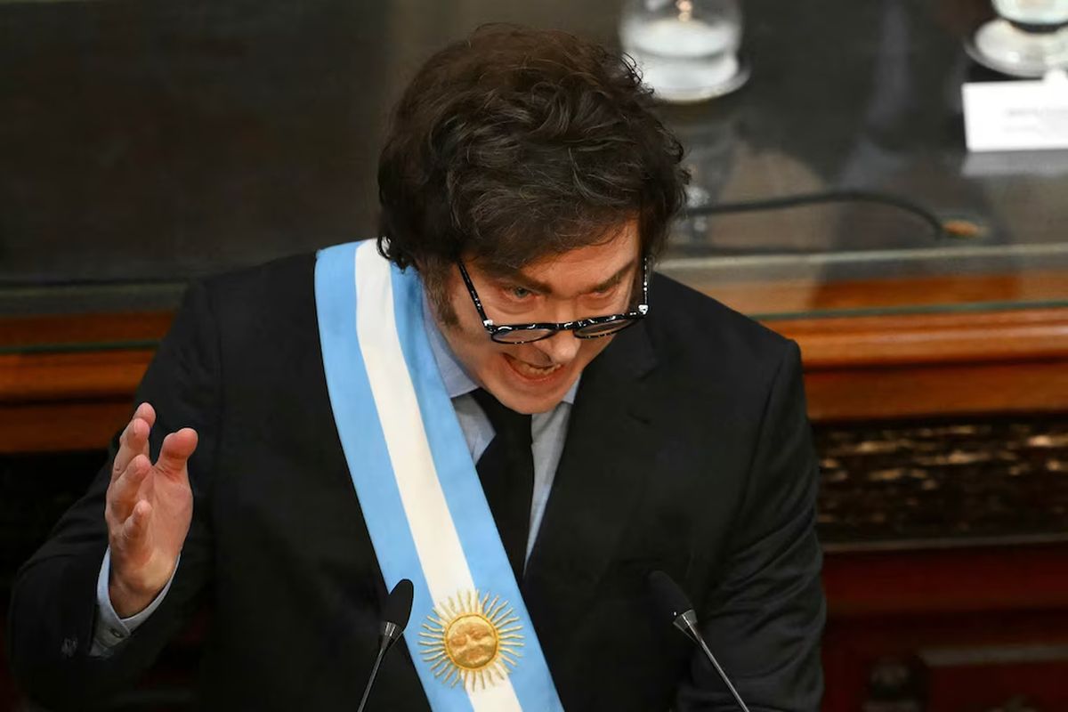 Javier Milei habló sobre el posible acuerdo con el FMI durante la apertura de sesiones ordinarias del Congreso, el pasado sábado. Javier Milei habló sobre el posible acuerdo con el FMI durante la apertura de sesiones ordinarias del Congreso, el pasado sábado.