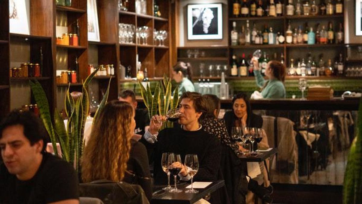 El restaurante Azafrán. El restaurante Azafrán.