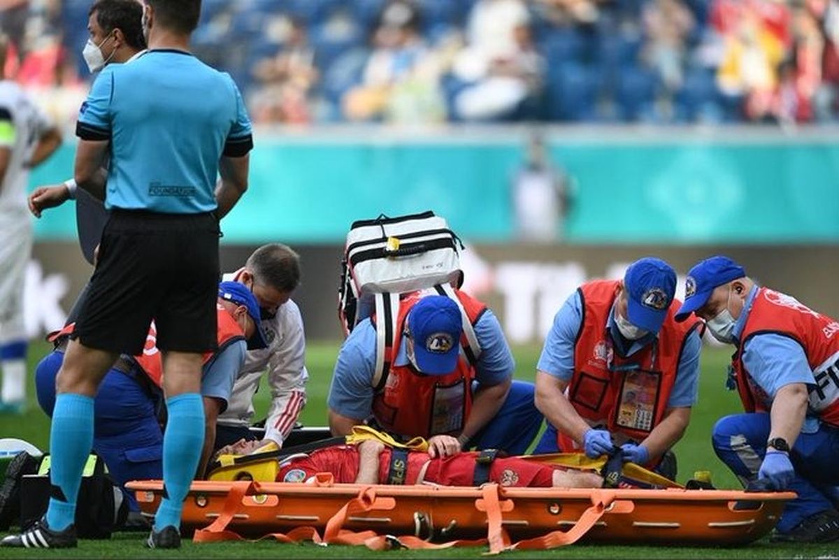 Mario Fernandes, de Rusia, fue protagonista de un nuevo susto en la Eurocopa.