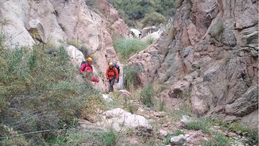 Rescataron a los dos andinistas perdidos en Blanco Encalada