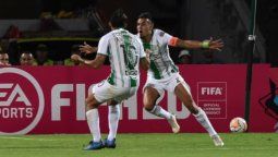 Huracán jugó mal y fue goleado por Nacional de Medellín en el partido de ida