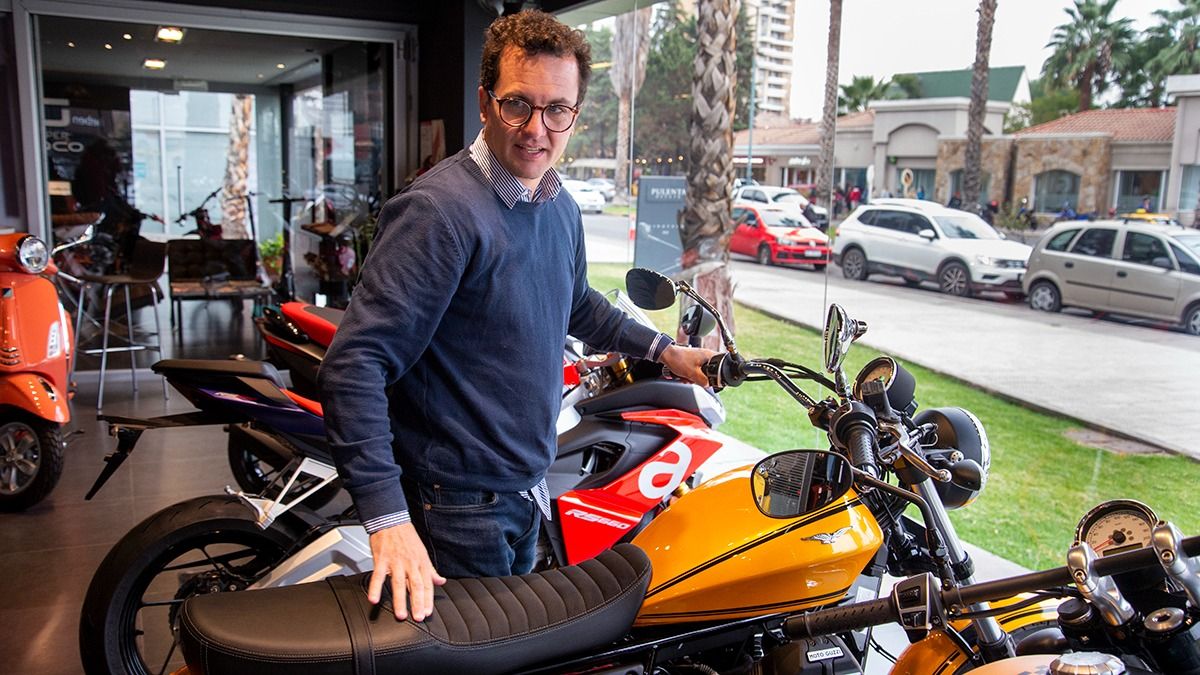 Pulenta representa a la marca Royal Enfield.