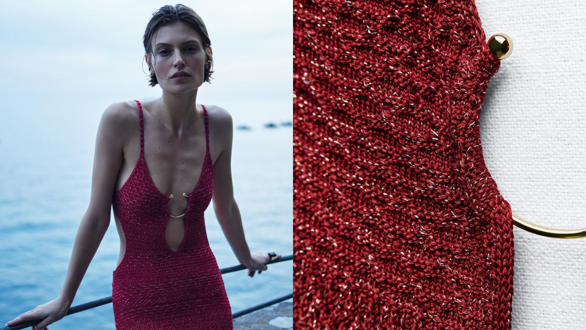 El vestido que lució la comunicadora y modelo es de Zara. El vestido que lució la comunicadora y modelo es de Zara. 