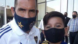 Tevez se llevó una sorpresa cuando llegó a San Juan