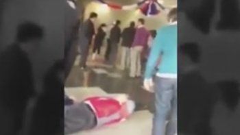 Apareció un video del atentado en la estación de subte de Santiago de Chile