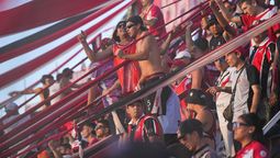 Hubo una buena convocatoria de los hinchas del Deportivo Maipú en La Fortaleza.