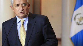 Renunció el presidente de Guatemala, acusado de corrupción