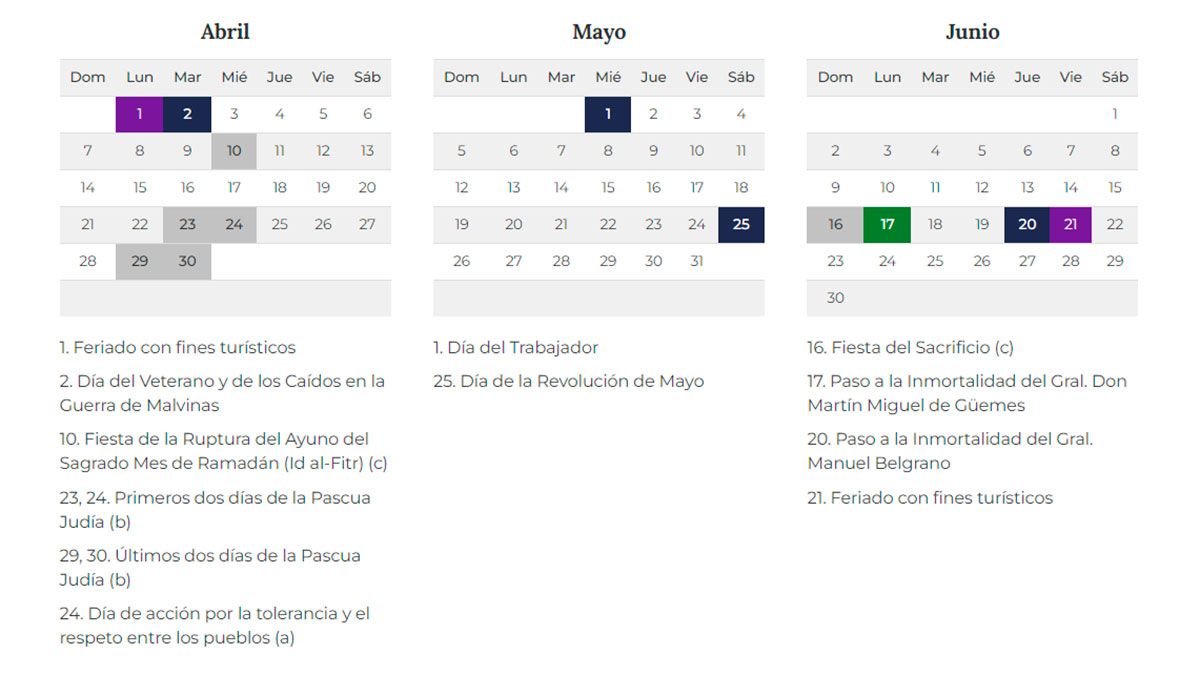 ¿Se traslada el feriado del 25 de mayo y hay fin de semana largo? ¿Se traslada el feriado del 25 de mayo y hay fin de semana largo?
