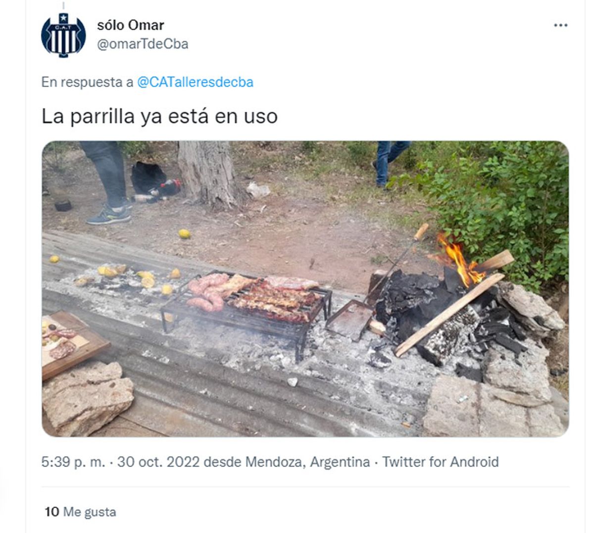 Los hinchas de Talleres la pasaron bomba en la previa de la final de Copa Argentina ante Patronato.