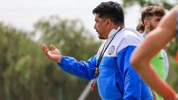 El Turco Asad piensa en el once titular de Godoy Cruz para enfrentar a San Martín de San Juan. Foto: Gentileza Prensa Tomba. 