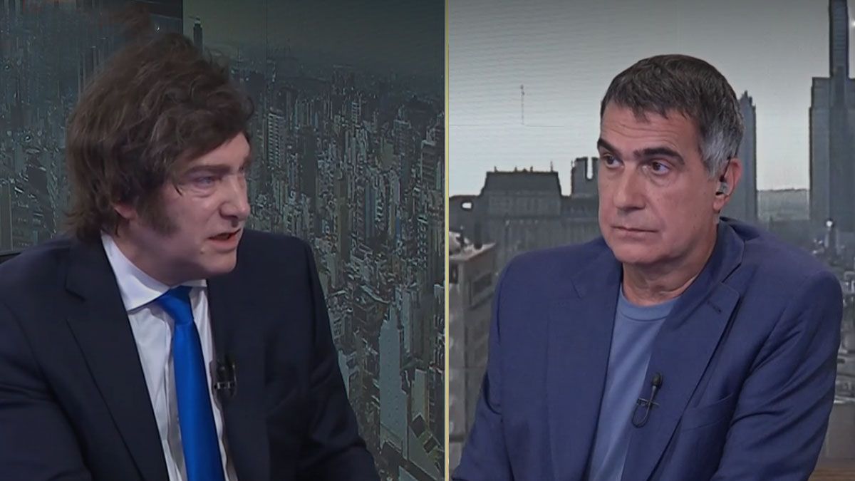 Javier Milei fue entrevistado por Antonio Laje. Javier Milei fue entrevistado por Antonio Laje.