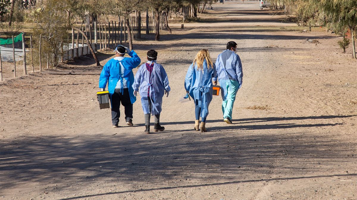 Covid: cómo es el operativo de vacunación rural en Mendoza