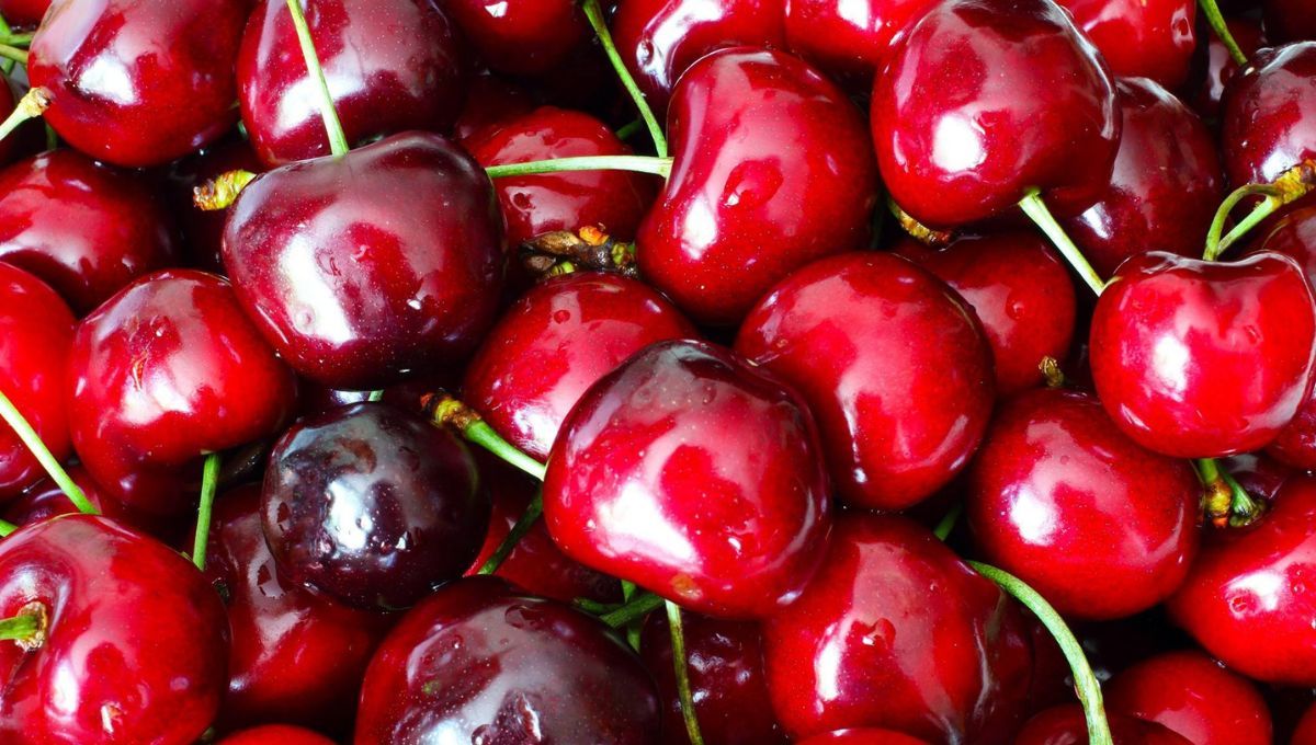 Cerezas. Cerezas.