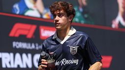 Franco Colapinto ya está en Austria para la próxima carrera de la Fórmula 1.