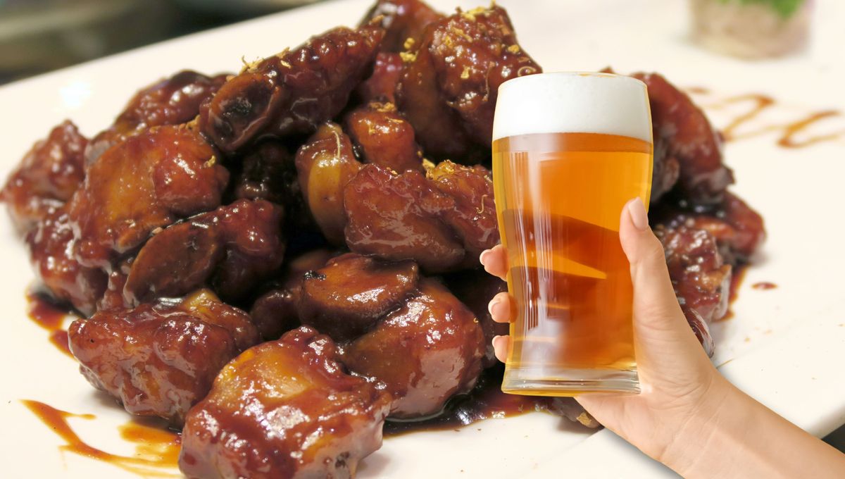 La cerveza combina muy bien con carnes agridulces marinadas y adobadas con vinagre. La cerveza combina muy bien con carnes agridulces marinadas y adobadas con vinagre.