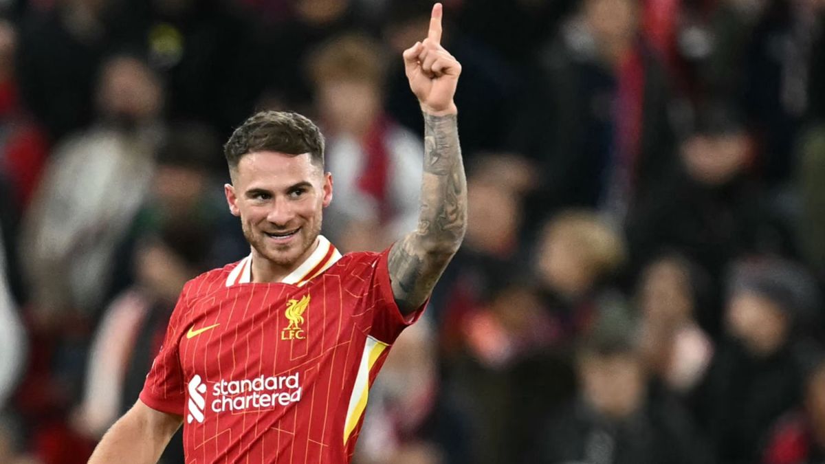 Alexis Mac Allister hizo el primero del Liverpool en la Champions League. Alexis Mac Allister hizo el primero del Liverpool en la Champions League.