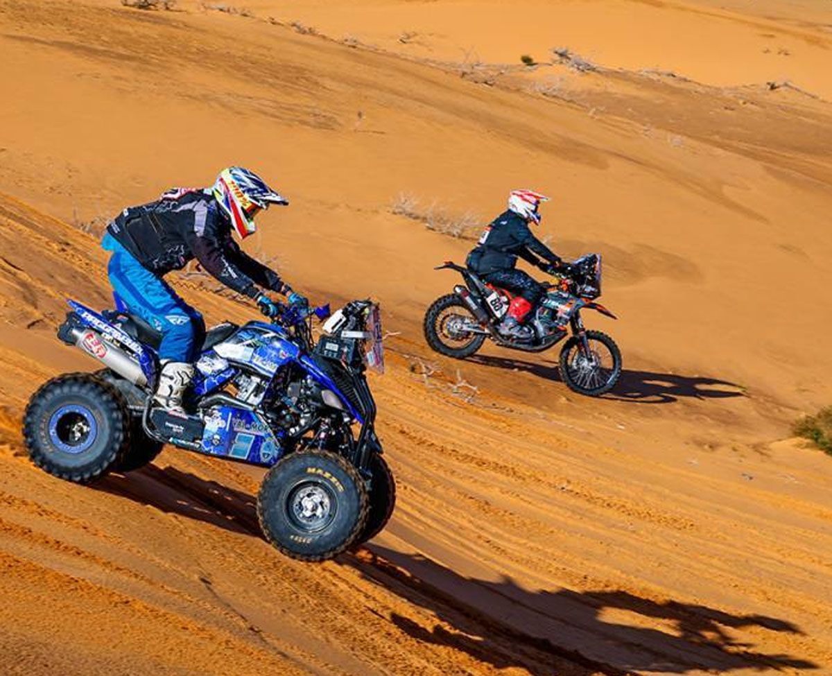 Francisco Moreno escribió otra página gloriosa en el Rally Dakar