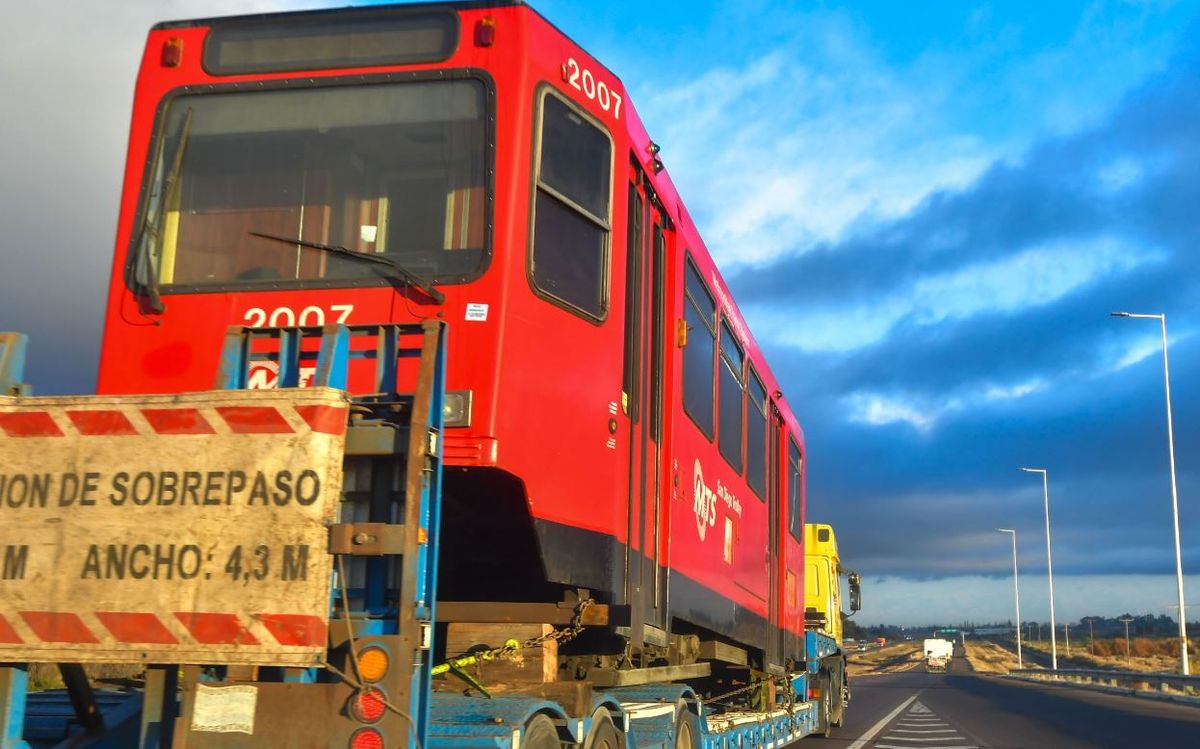 El Metrotranvía sumó 12 duplas en 2025 y espera otras 12 para 2026