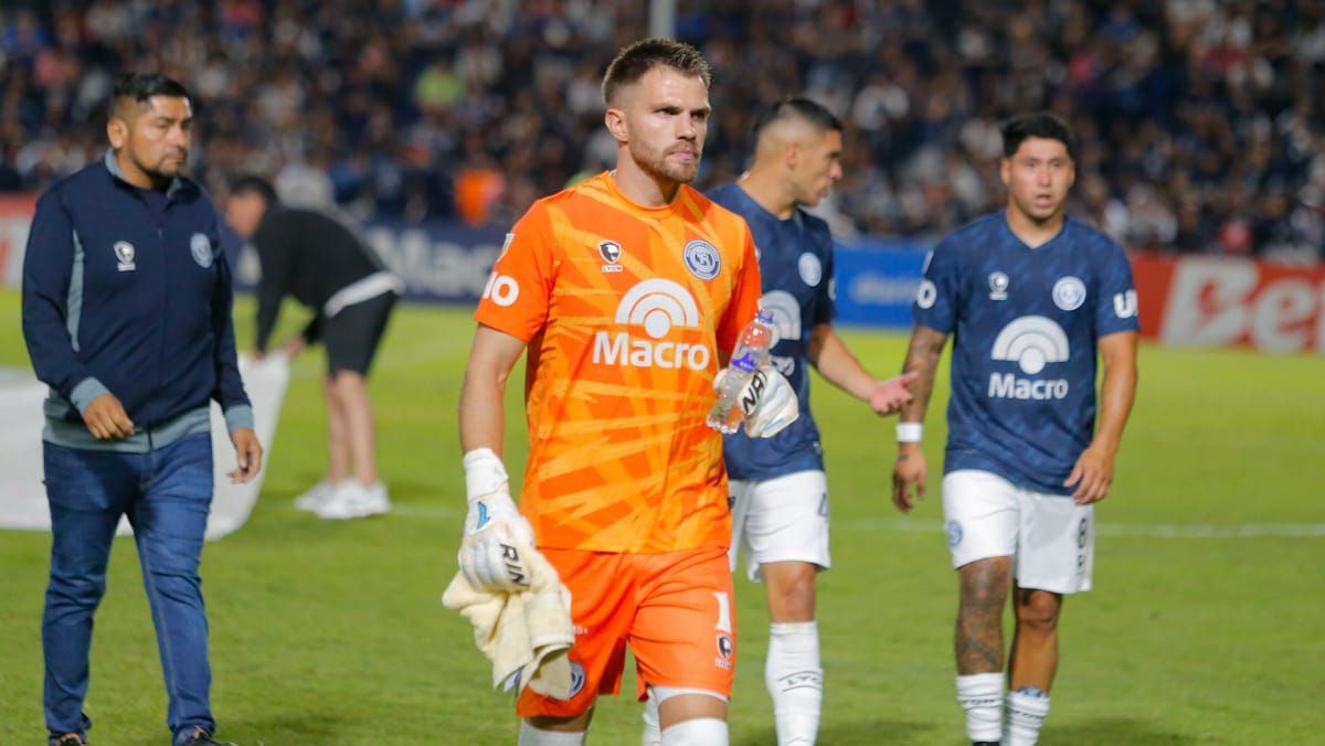 Ezequiel Centurión se quedó con sensaciones positivas tras la victoria ante Racing en el Gargantini. Foto: Nicolás Ríos/UNO.