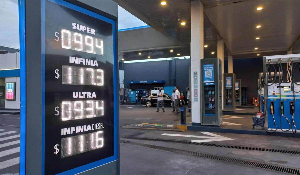 YPF aumentó la nafta un 9% en todo el país. Estos son los valores que se advierten en Mendoza