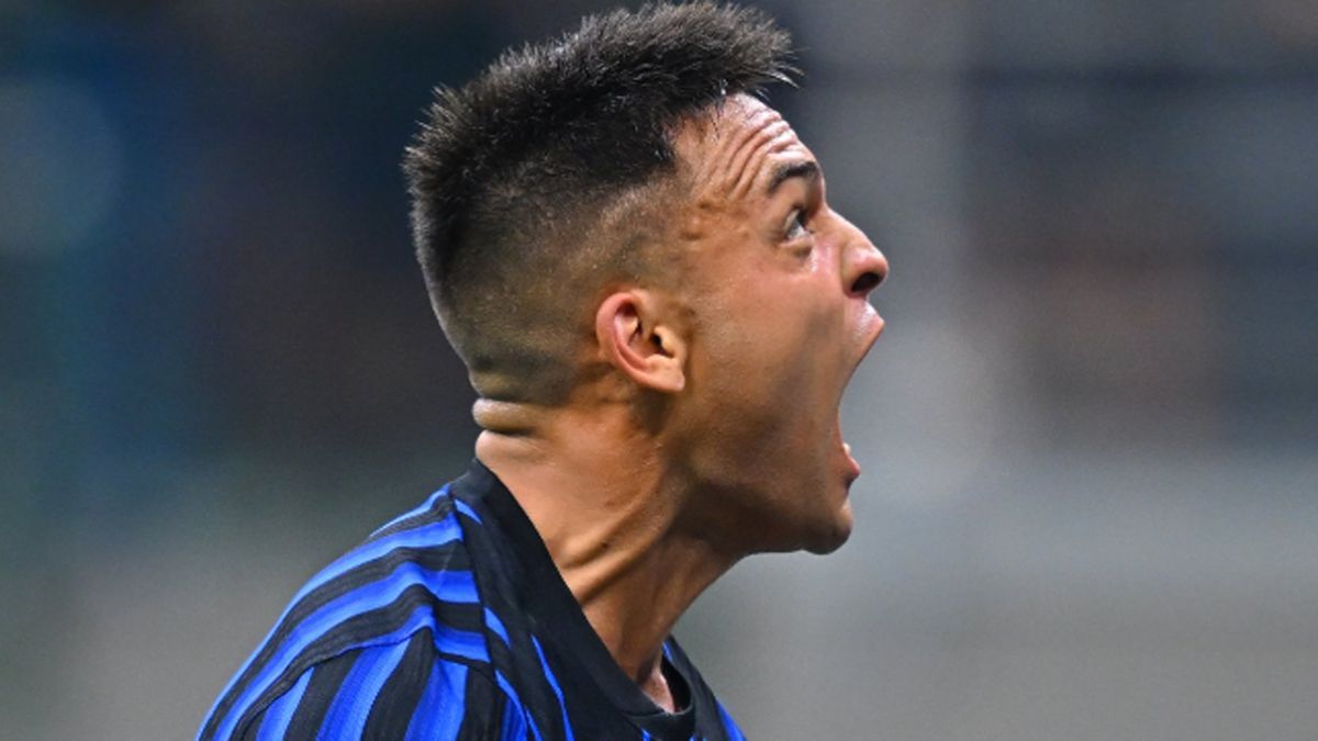 Lautaro marcó en el debut del Inter.