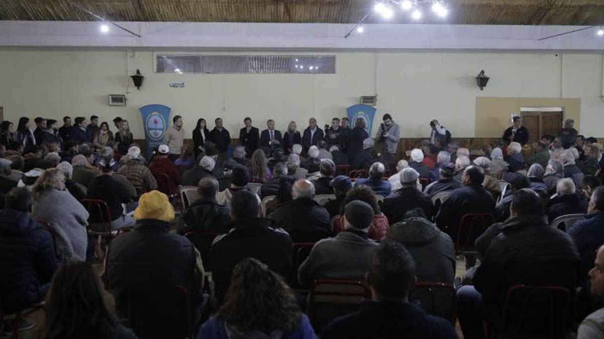 Muchos productores asistieron al anuncio de la extensión del programa Recuperagro.