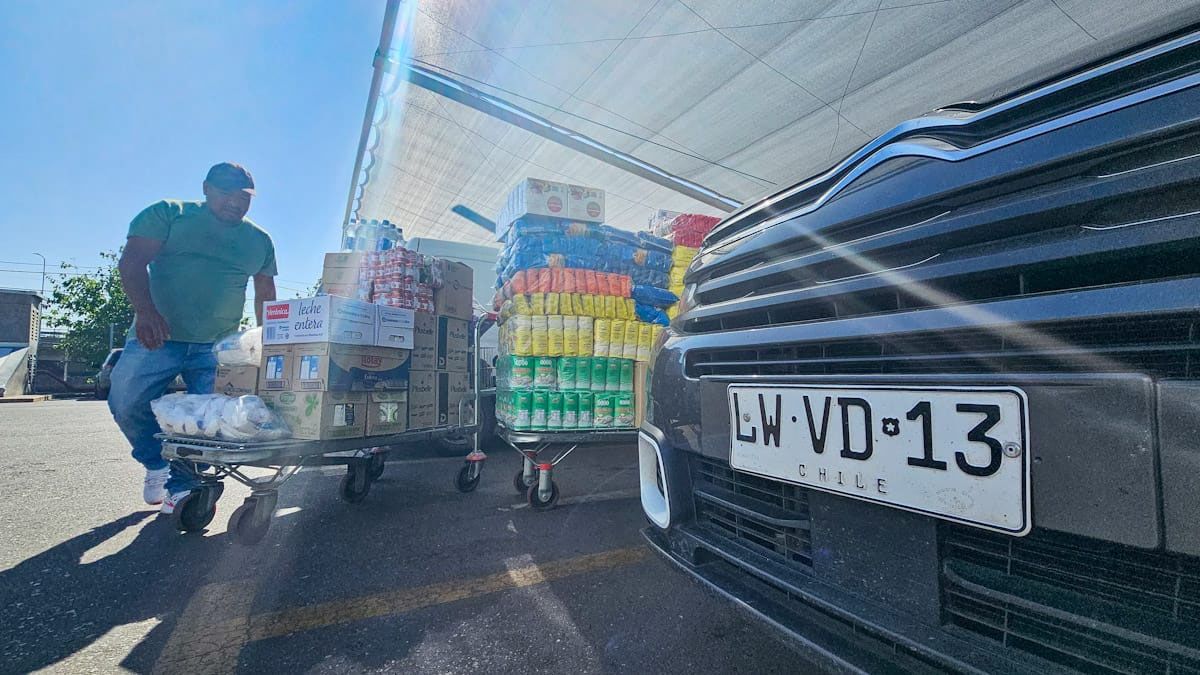 Los chilenos regresaron a Mendoza a concretar los tours de compras en los supermercados. Los chilenos regresaron a Mendoza a concretar los tours de compras en los supermercados.