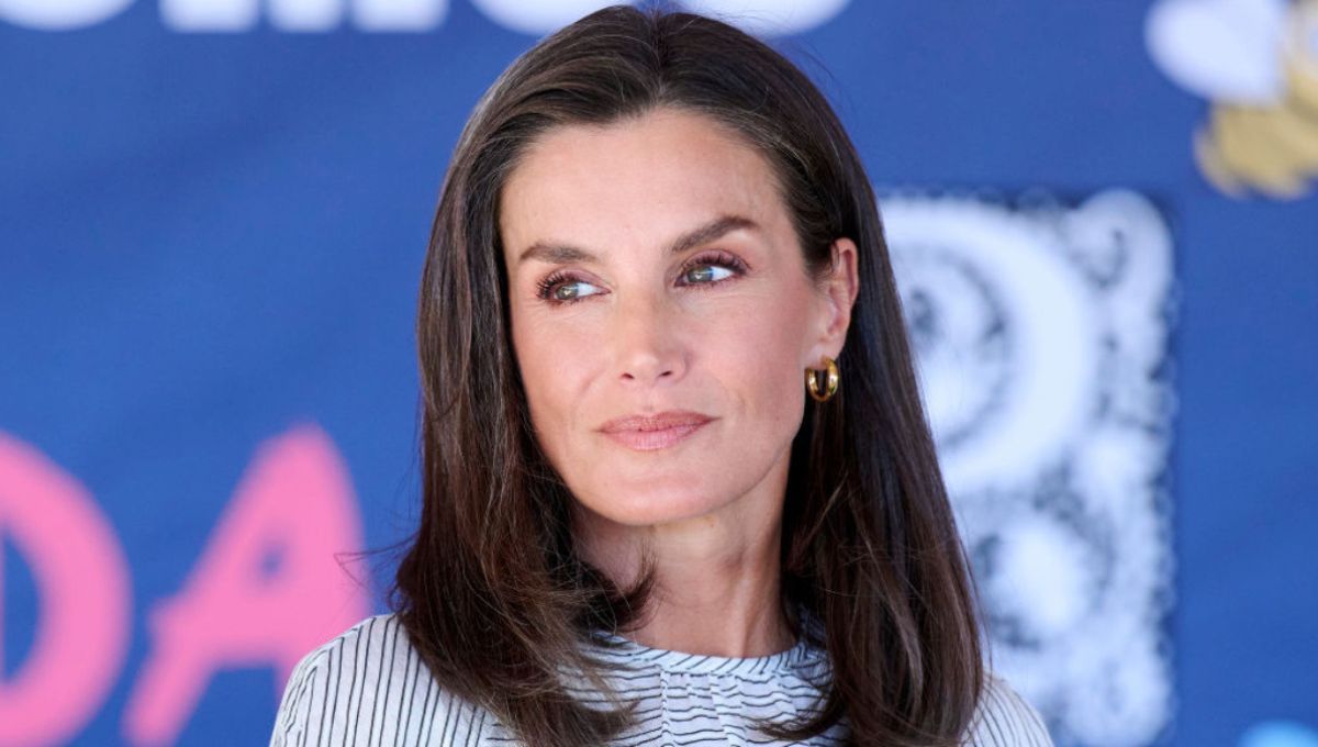 La Reina Letizia cautivó con un mono culotte en Murcia