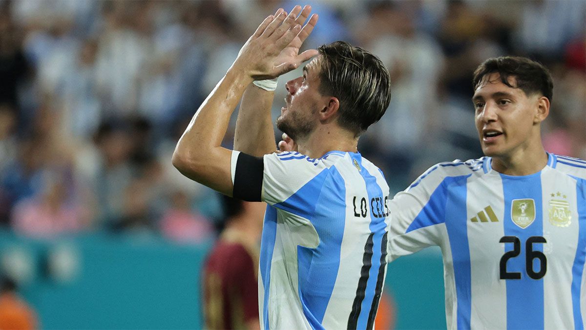 El gran gol de Lo Celso en el triunfo de la Selección argentina vs. Venezuela