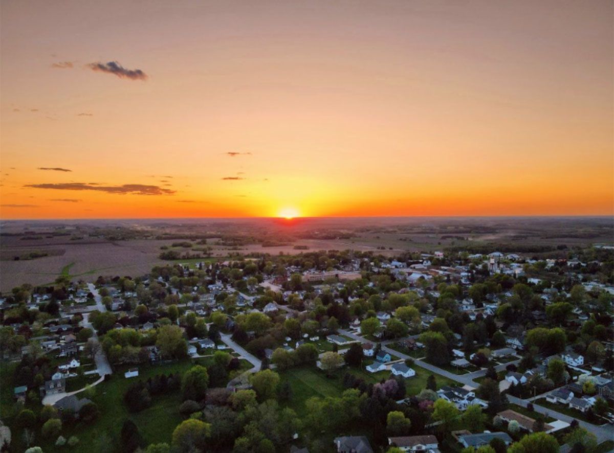 Harmony es el pueblo preocupado por la disminución de su población.