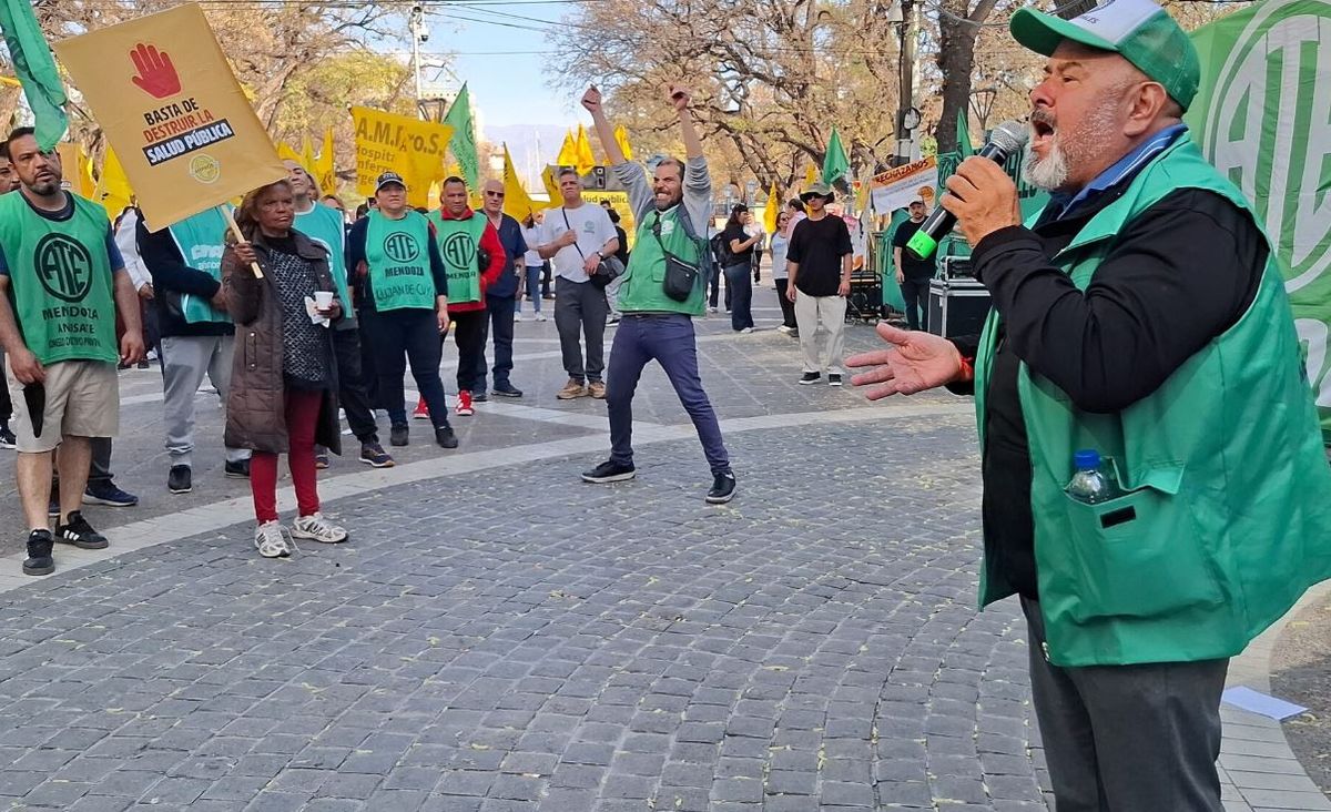 ATE se ha movilizado en contra de la reforma del Estatuto del Empleado Público.