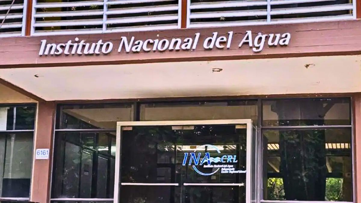 El Instituto Nacional del Agua (INA). El Instituto Nacional del Agua (INA).