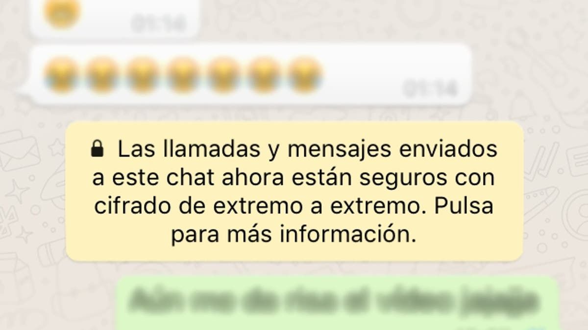 Tecnología. WhatsApp: así podés eliminar el mensaje "cambió tu código de seguridad".