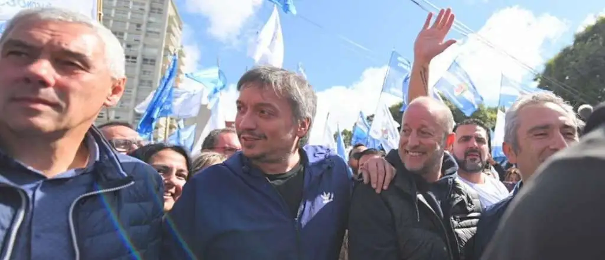 Día de la Memoria Verdad y Justicia: Máximo Kirchner encabezó una marcha de La Cámpora a Plaza de Mayo.
