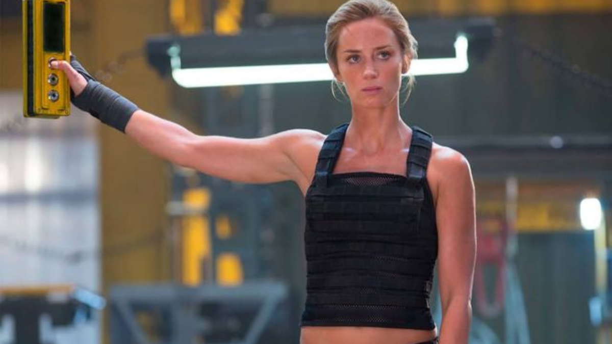 Emily Blunt se luce en Al filo del mañana en Netflix. Emily Blunt se luce en Al filo del mañana en Netflix.