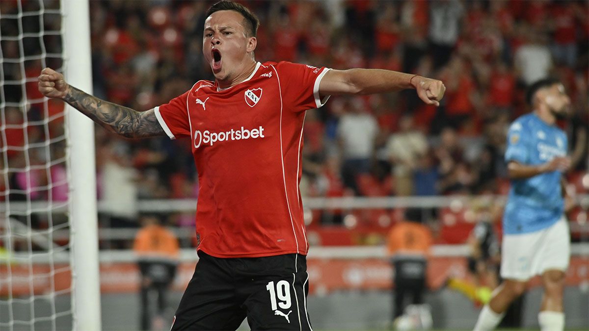 Mat&iacute;as Abaldo marc&oacute; el primer gol del Rojo.