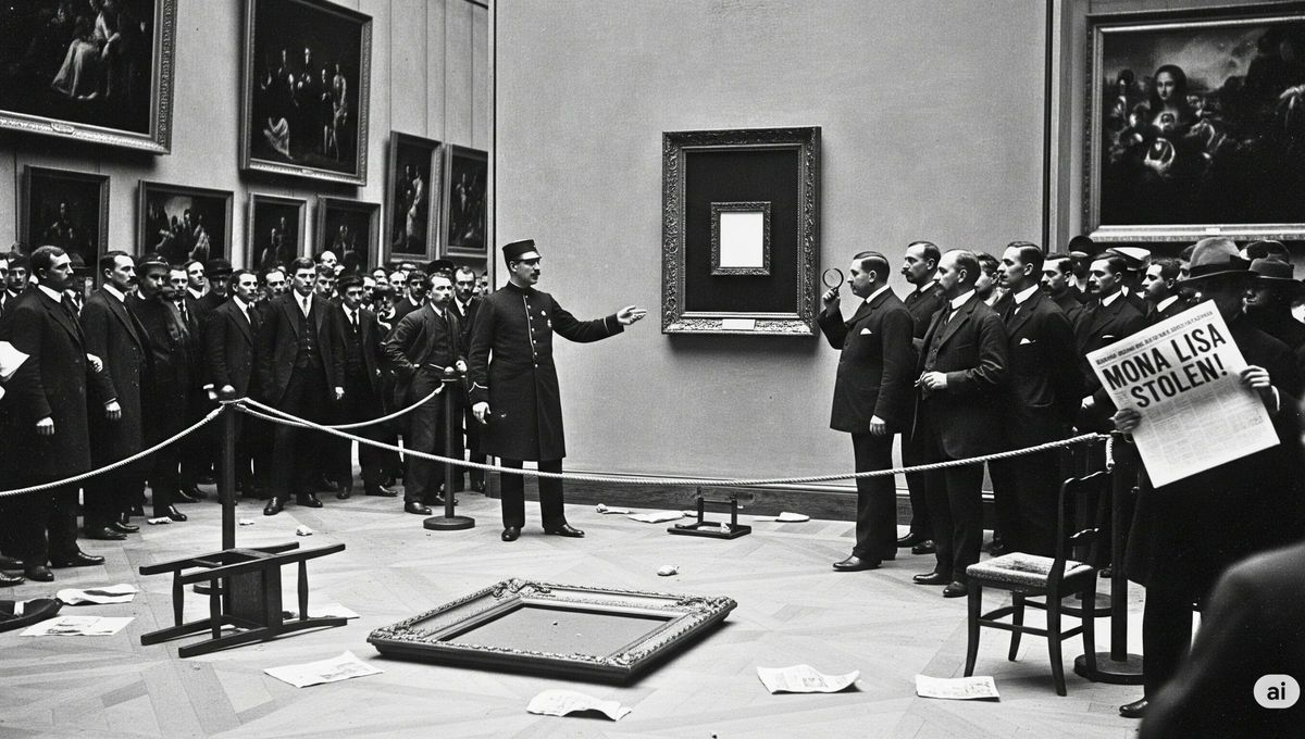 En el año 1911 una pintura poco conocida fue robada de un museo, aunque tiempo después se convertiría en la más famosa del mundo En el año 1911 una pintura poco conocida fue robada de un museo, aunque tiempo después se convertiría en la más famosa del mundo