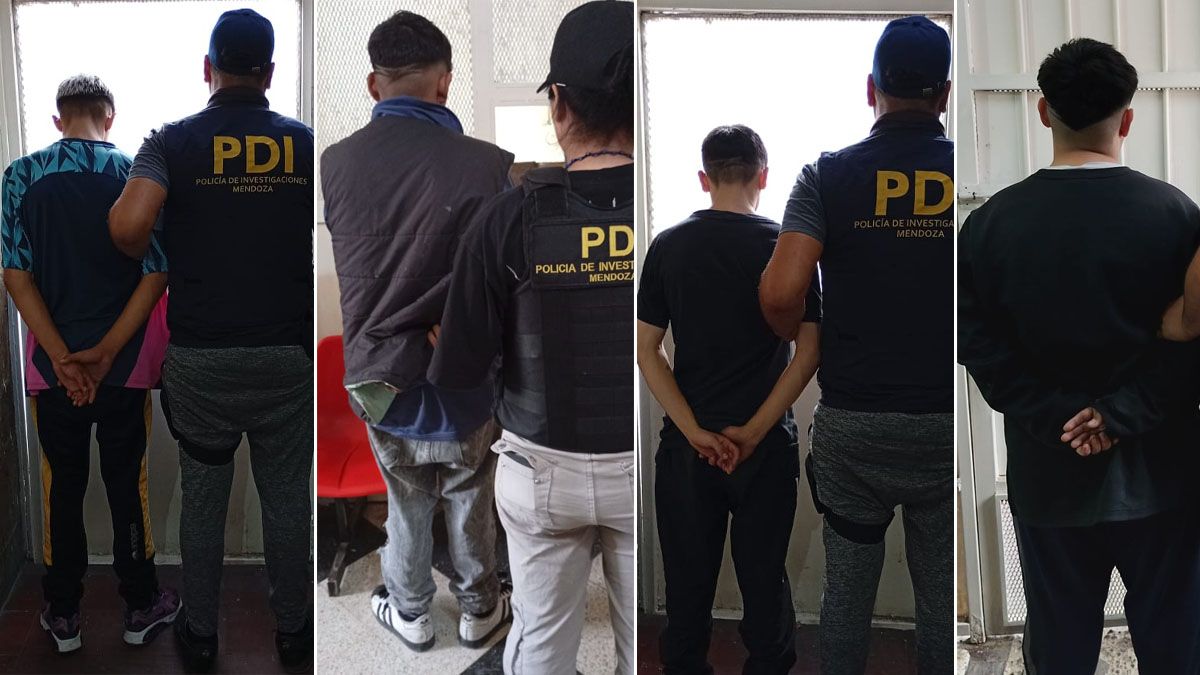 Por el robo de motos 0km de Guaymallén detuvieron a 4 chicos de entre 13 y 17 años