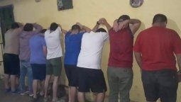 Detuvieron a once hinchas de Cerro Porteño con las manos en la masa