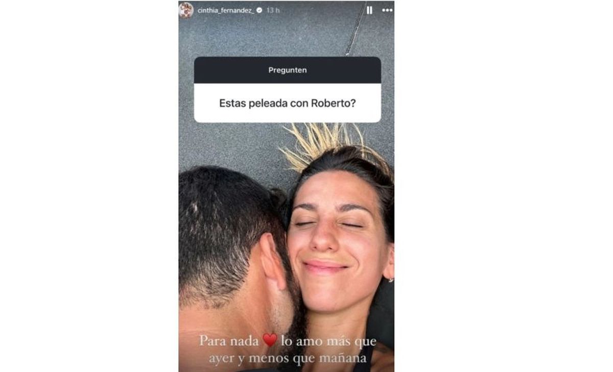 ¡Bombazo! ¿Cinthia Fernández y Roberto Castillo en crisis?. ¡Bombazo! ¿Cinthia Fernández y Roberto Castillo en crisis?.