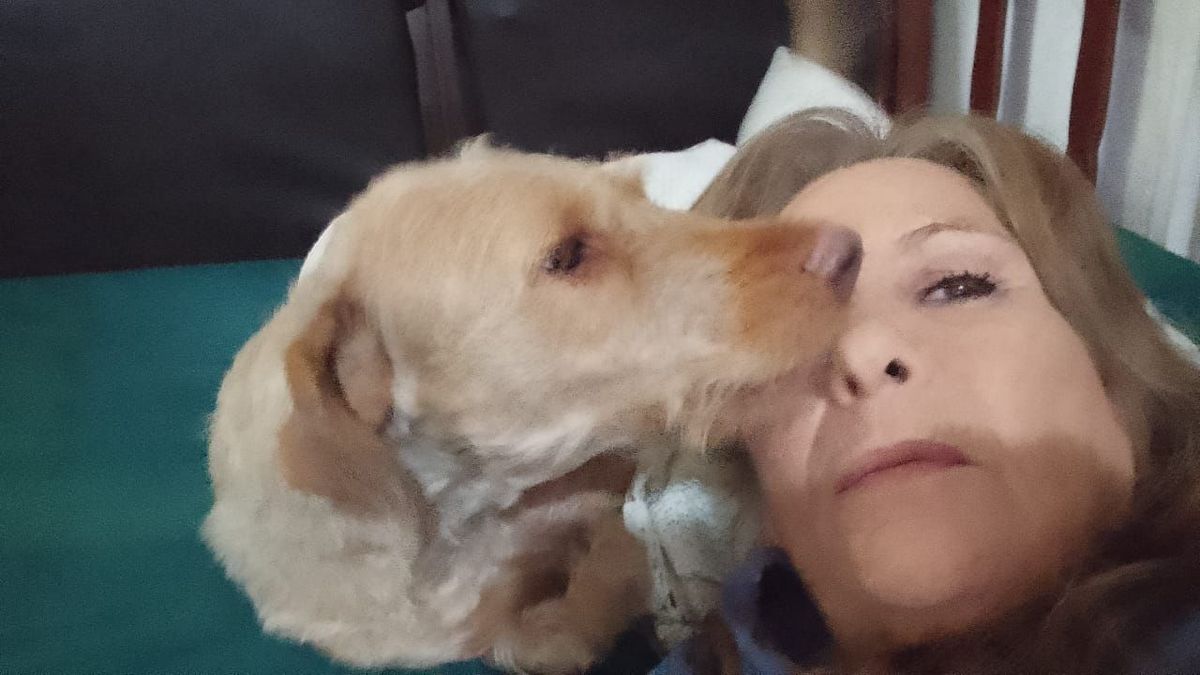 Sofía y Pachi, siempre juntas. En este Día del Animal, amor puro.