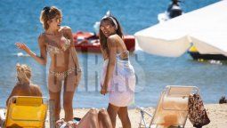 Barbie Vélez y Candela Ruggeri calentaron Punta del Este
