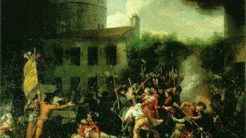 ¿Qué causó la Toma de la bastilla en Francia?