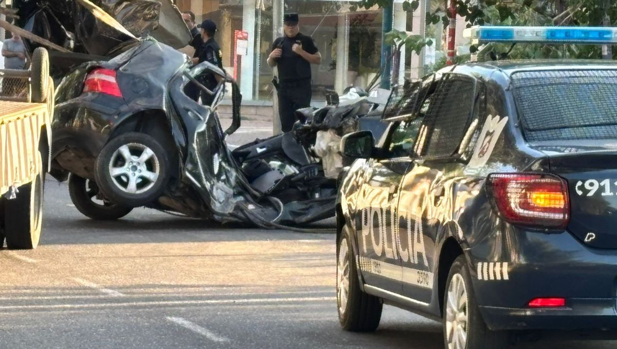 Las fotos del terrible accidente en Godoy Cruz que dejó 4 muertos