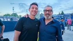 Agustín y Daniel Vila están felices por el buen momento que vive Independiente Rivadavia.