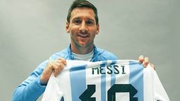 Se sortea la camiseta de la Selección Argentina firmada por Lionel Messi.