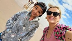 Florencia y Joaquín. Ella es una madre que lucha por la inclusión de su hijo.