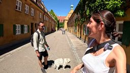 Iara y Guillermo, los argentinos que descubrieron un particular pueblo en Europa. Foto: gentileza Infobae&nbsp;