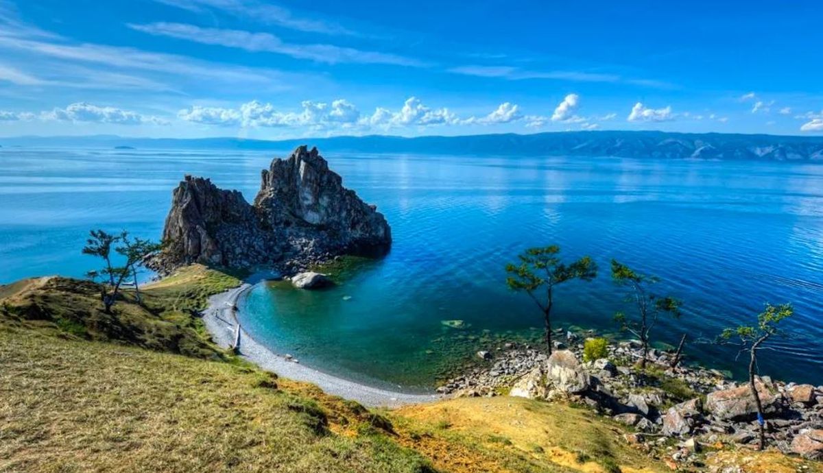 Lago Baikal de Rusia, el más profundo del mundo con 1.642 metros. Foto: gentileza&nbsp;