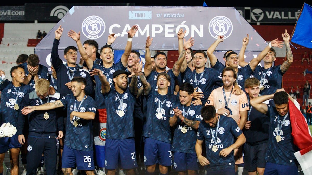 Independiente Rivadavia se coron&oacute; campe&oacute;n de la Copa Argentina.